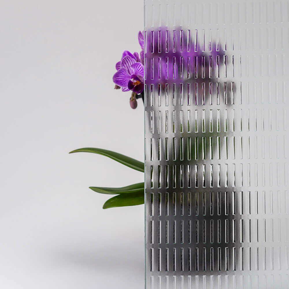Ornamentglas Masterray weiß